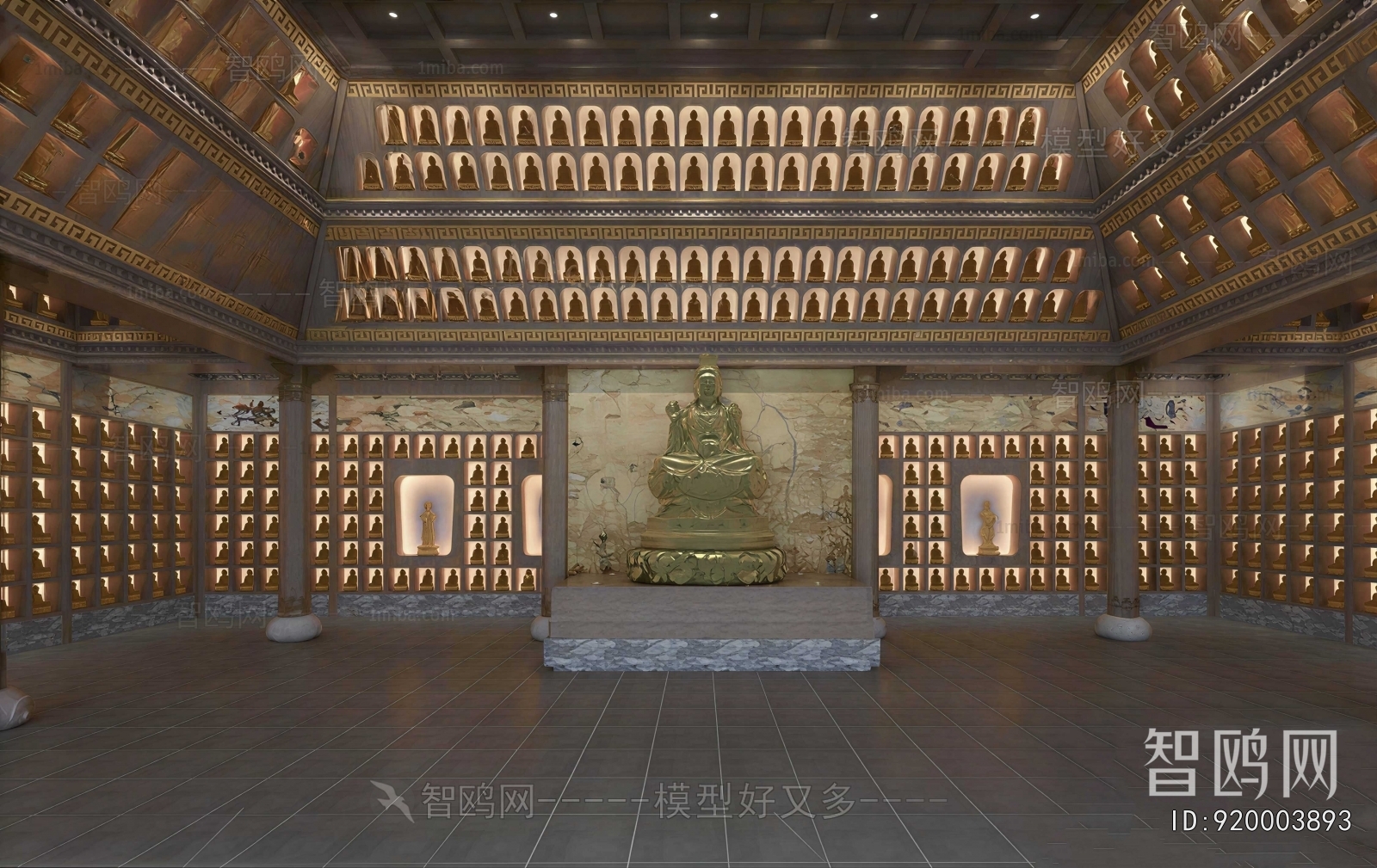 Chinese Style Buddhist Temples