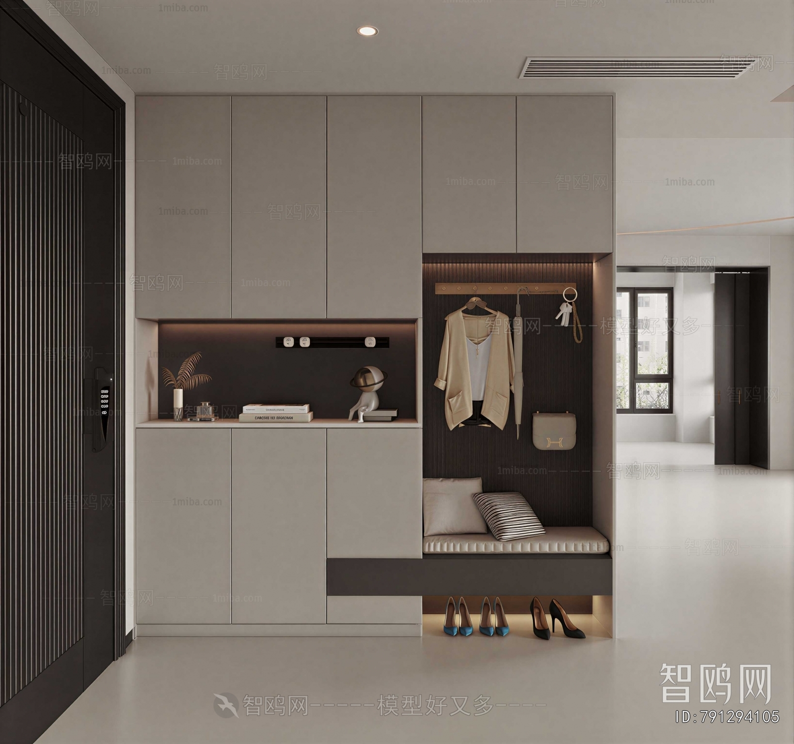 Modern Shoe Cabinet