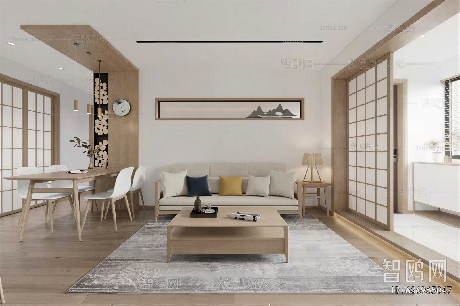 Japanese Style A Living Room