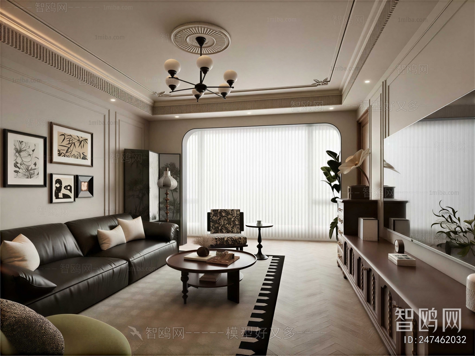 French Style A Living Room