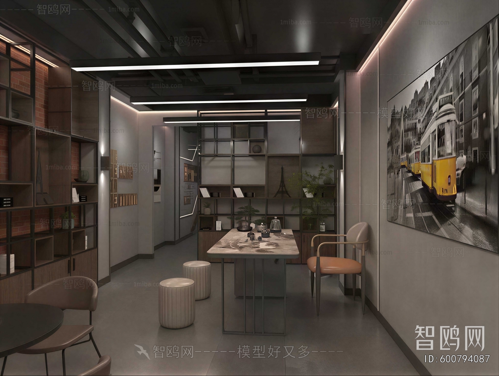 Industrial Style Tea House