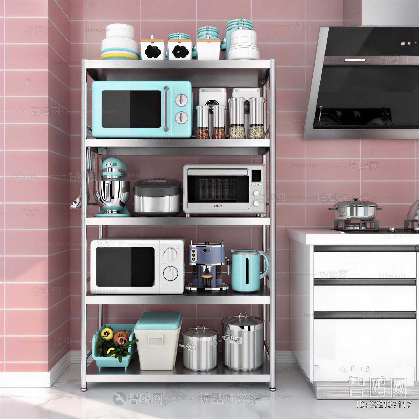 Modern Electric Kitchen Appliances