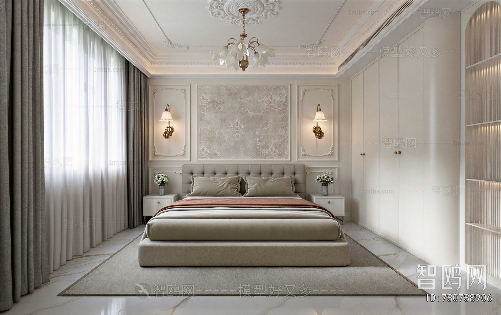 French Style Bedroom