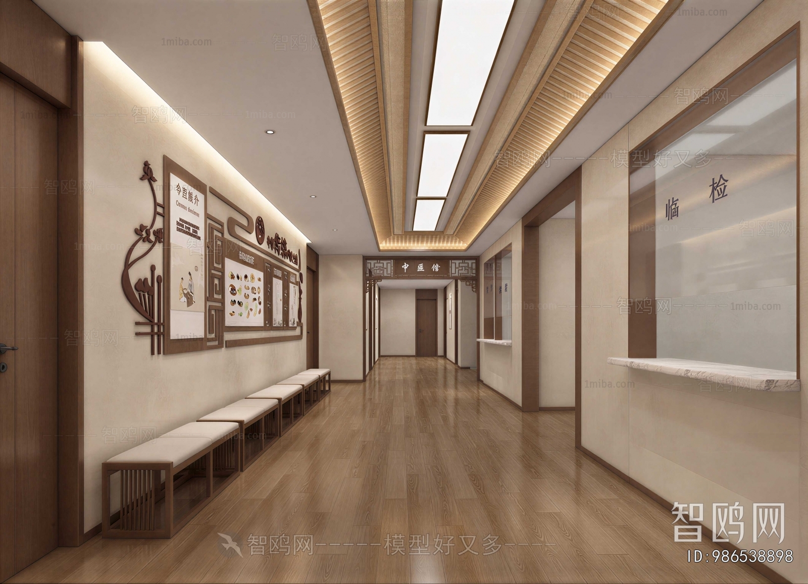 New Chinese Style Corridor