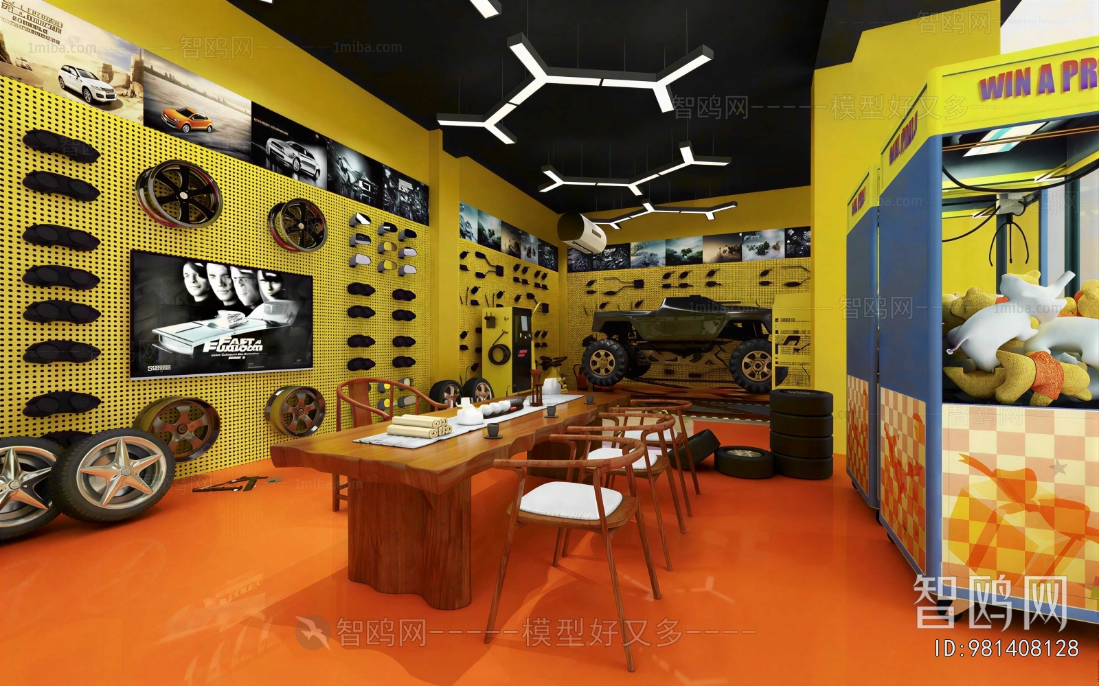 Industrial Style Exhibition Hall