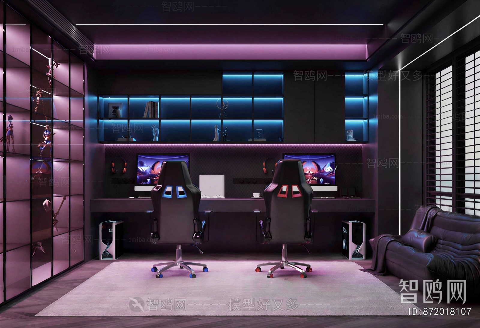 Modern E-sports Room