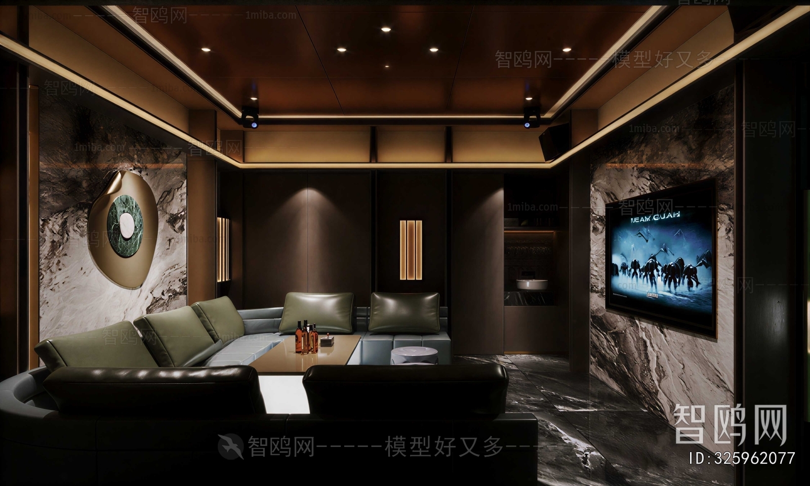 Modern Audiovisual Room