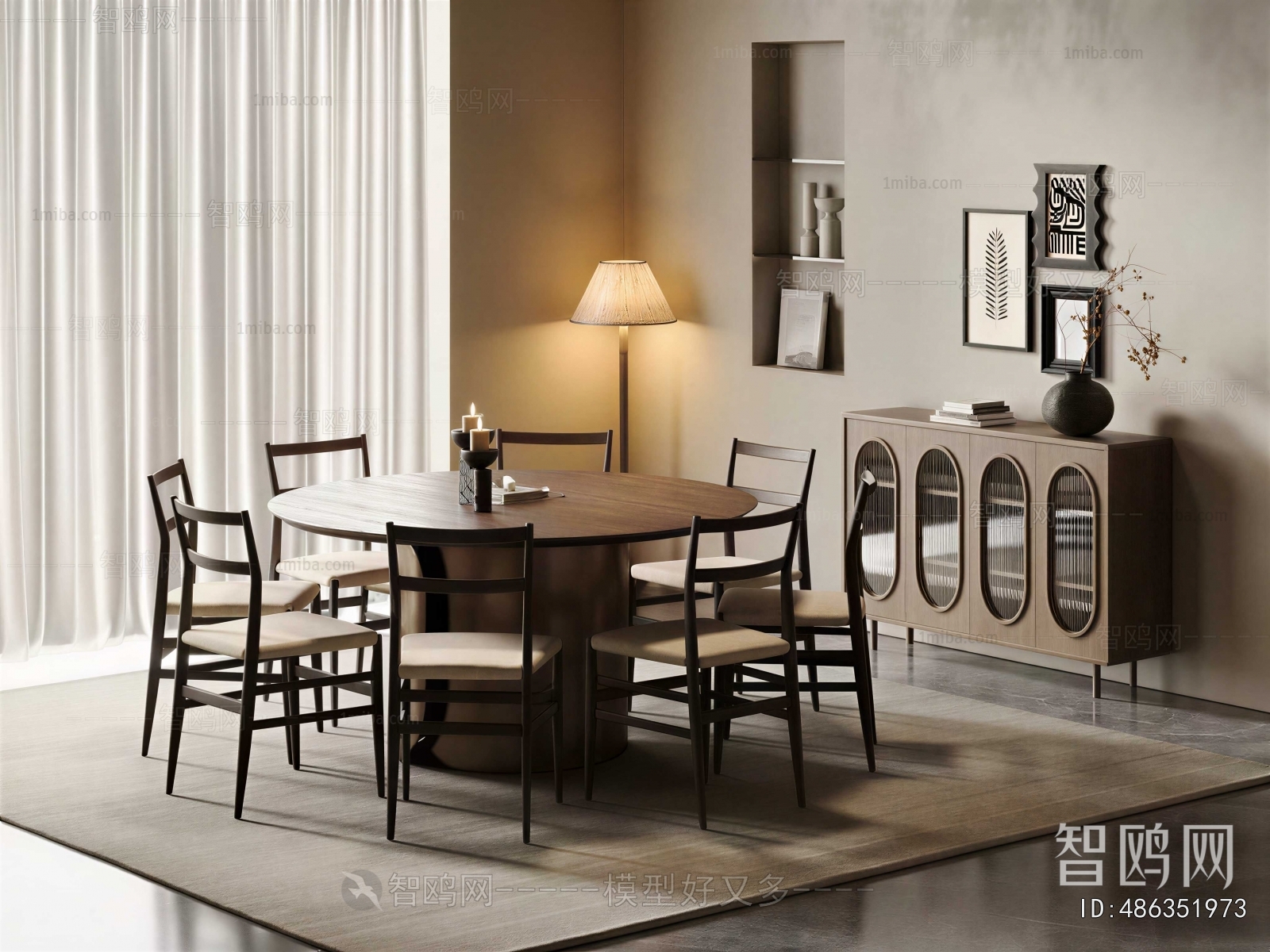 New Chinese Style Dining Table And Chairs