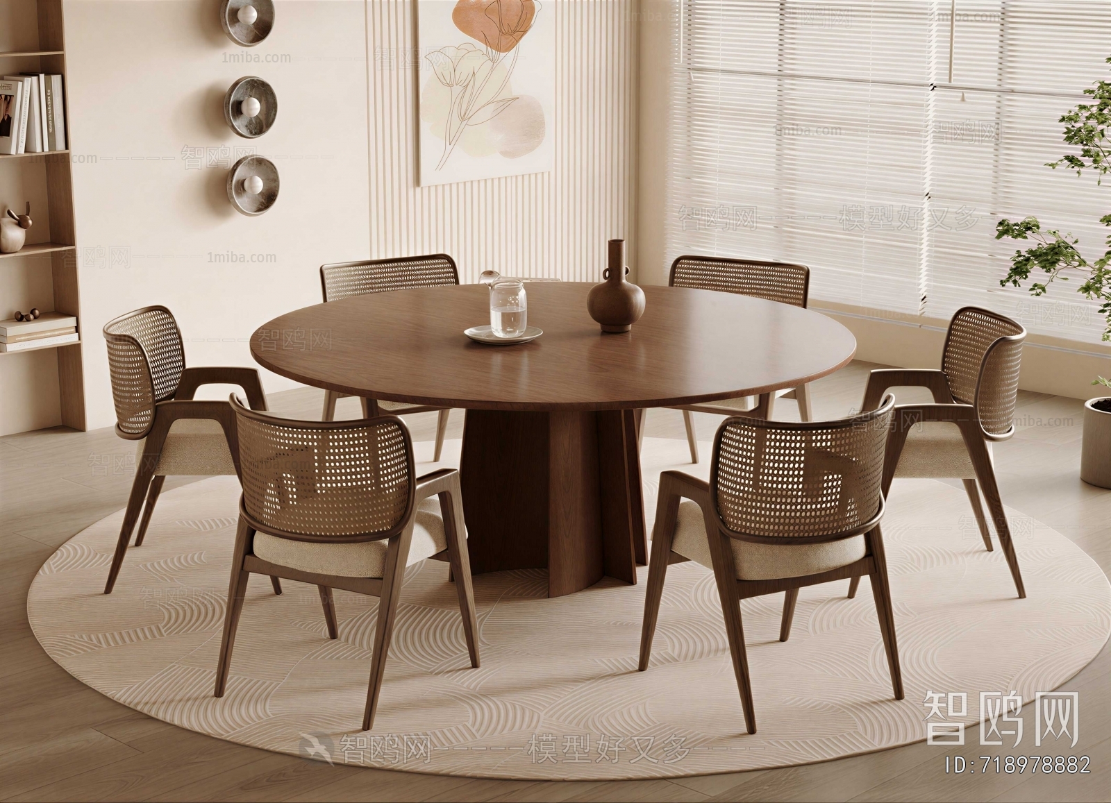 New Chinese Style Dining Table And Chairs