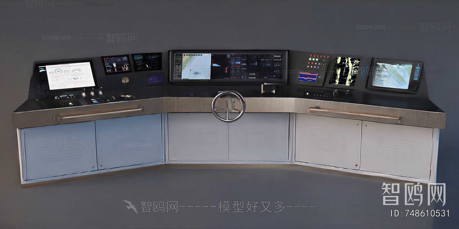 Modern Monitor Room
