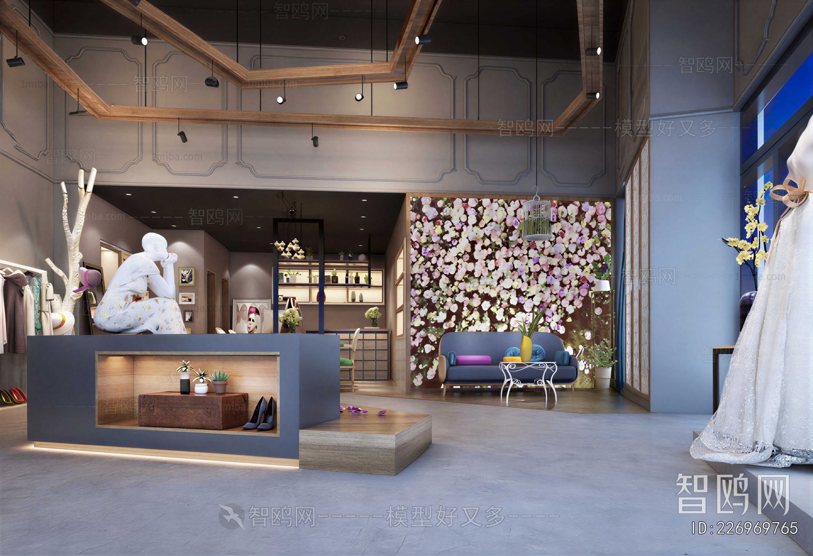 Modern Clothing Store