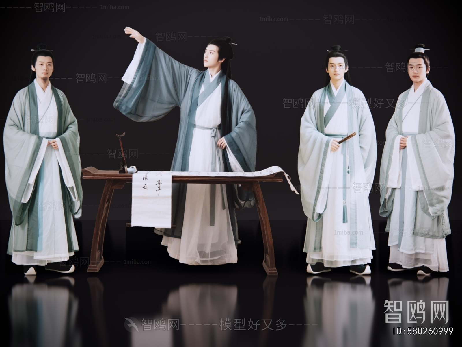 New Chinese Style Chinese Style Man