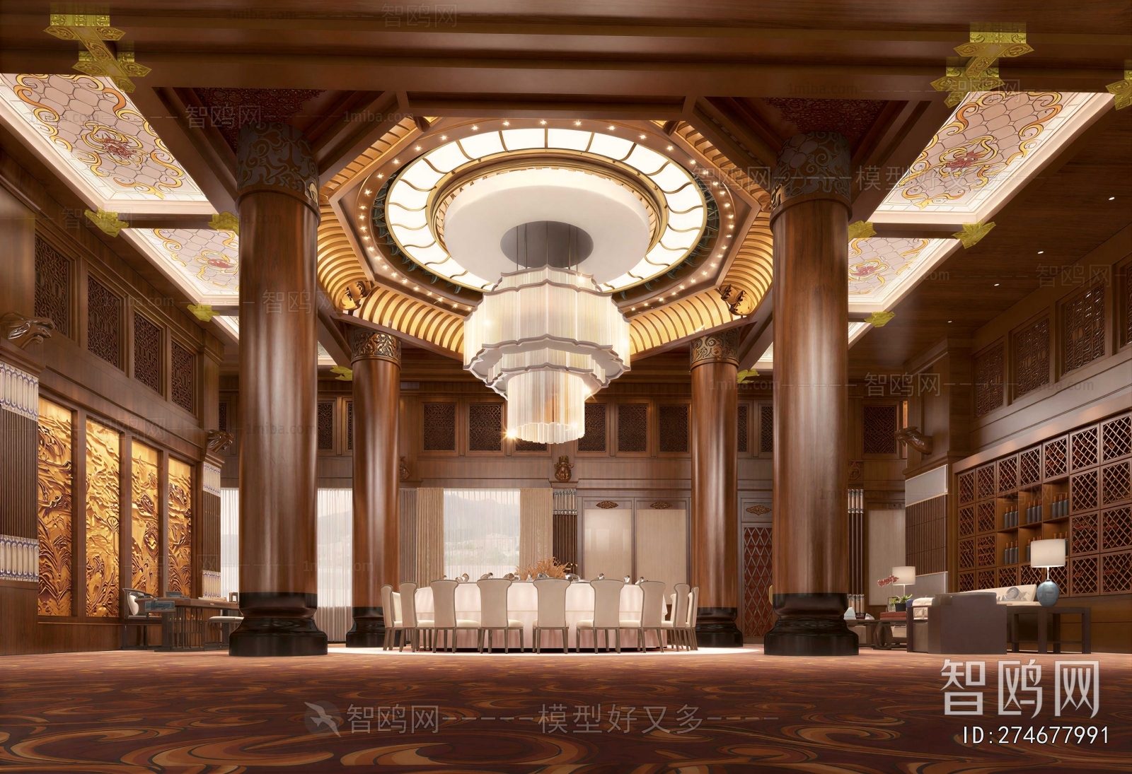 Chinese Style Banquet Hall