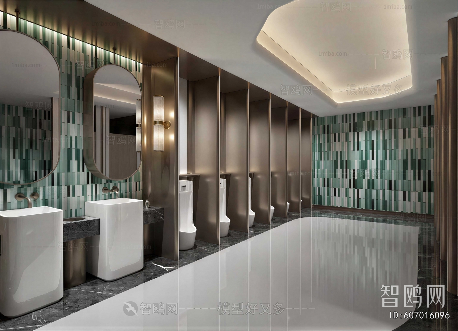 Modern Public Toilet