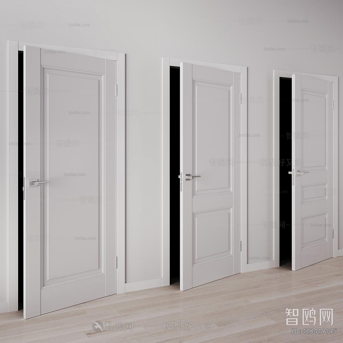 Modern Single Door