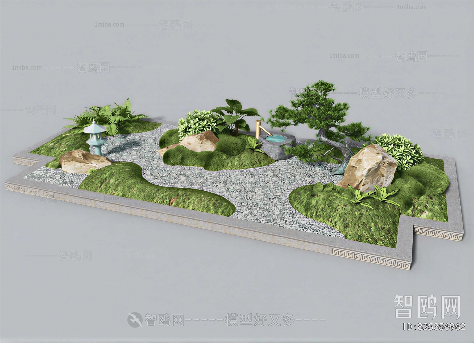 New Chinese Style Rockery Waterscape