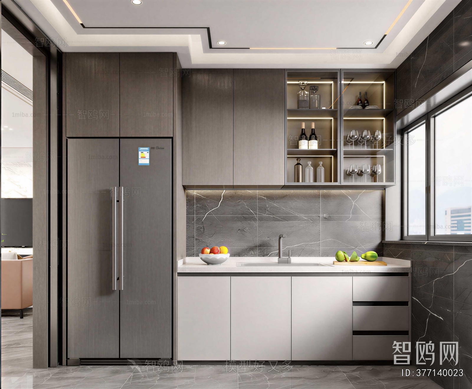 Modern The Kitchen