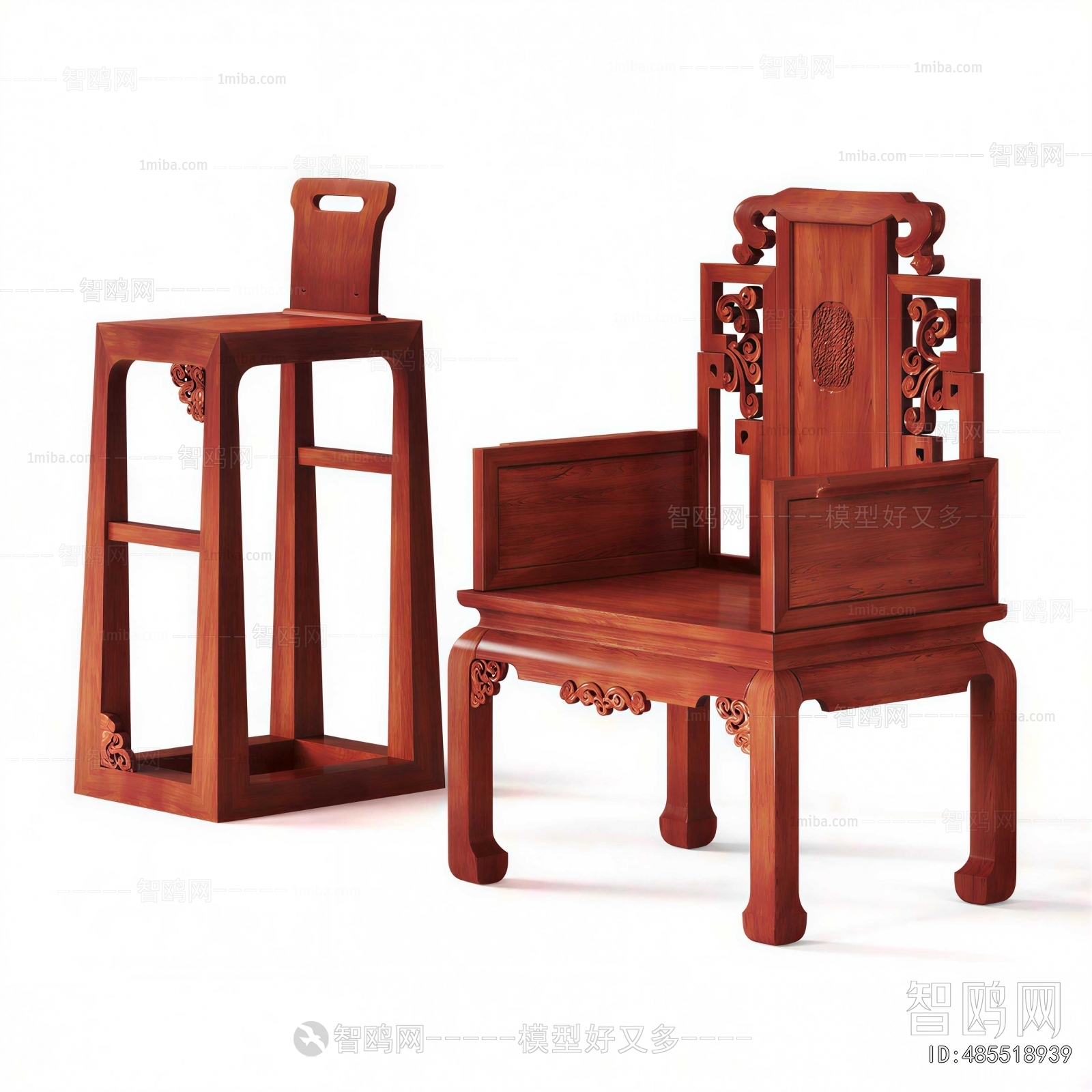 New Chinese Style Lounge Chair