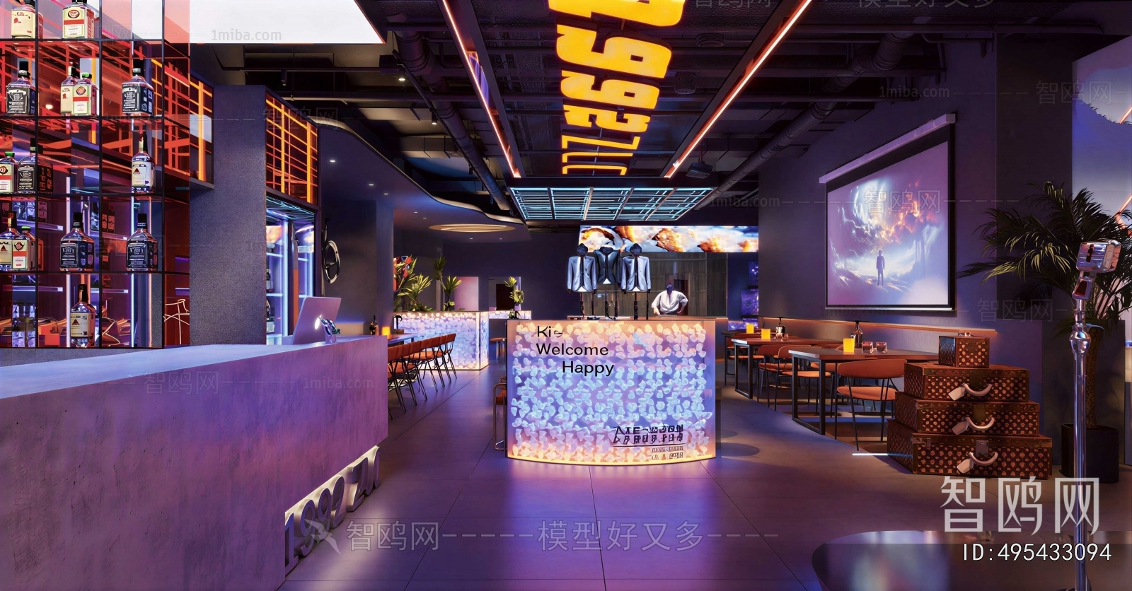Modern Barbecue Restaurant