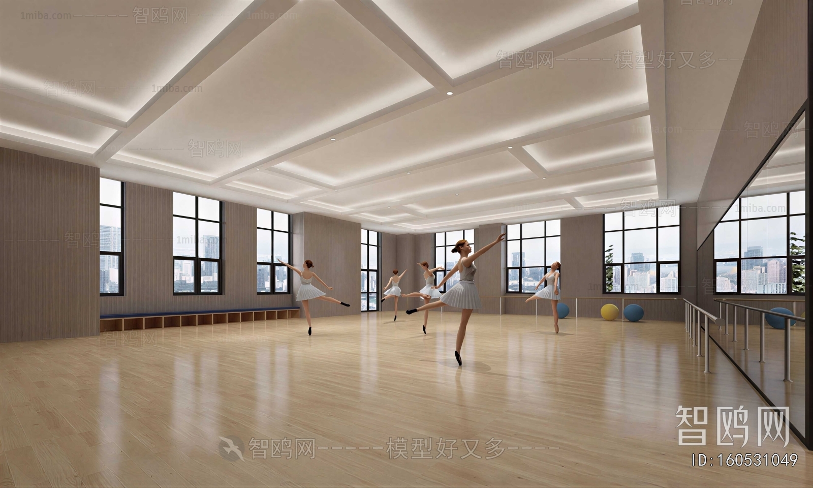 Modern Dance Classroom