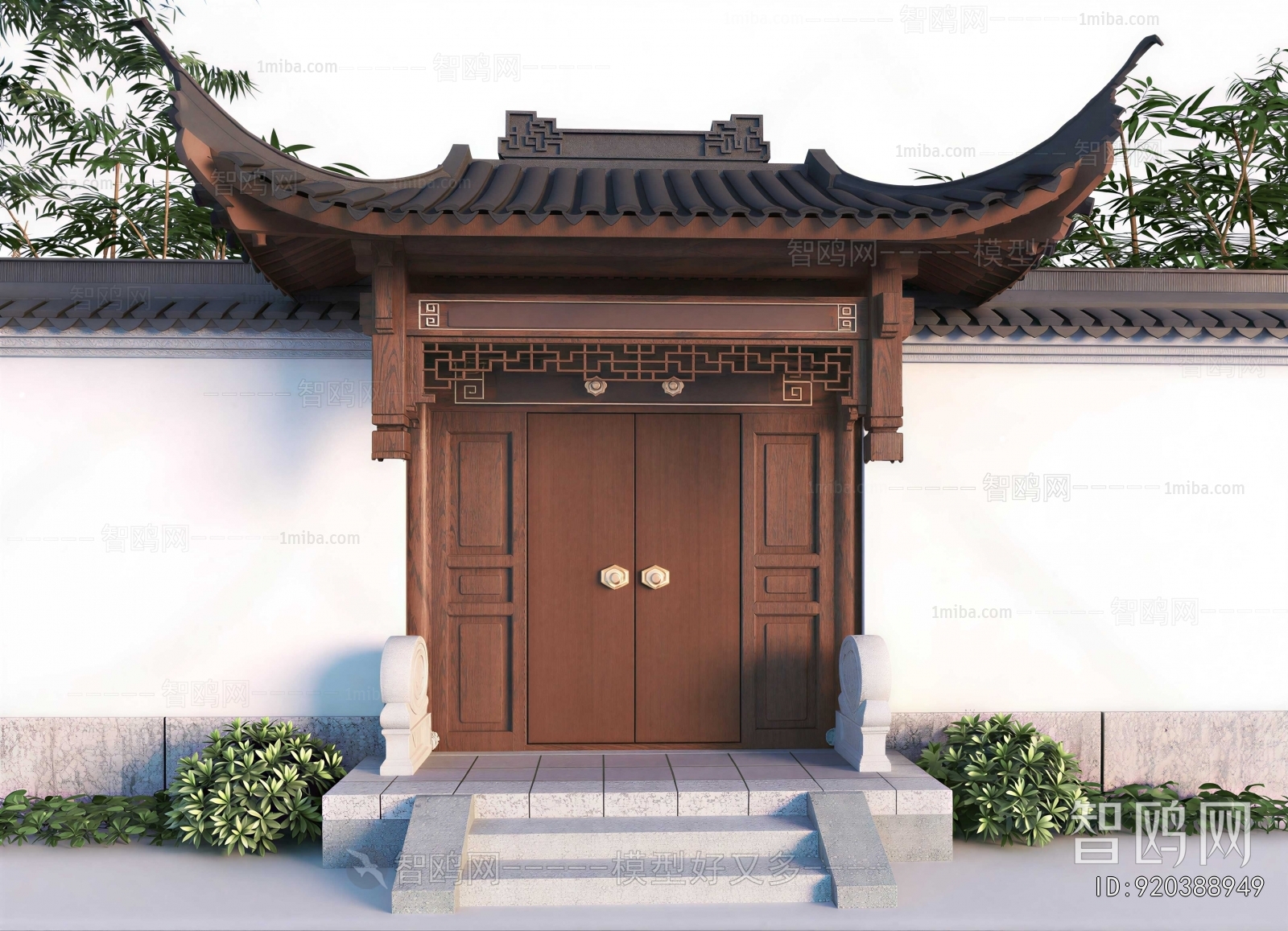 New Chinese Style Facade Element