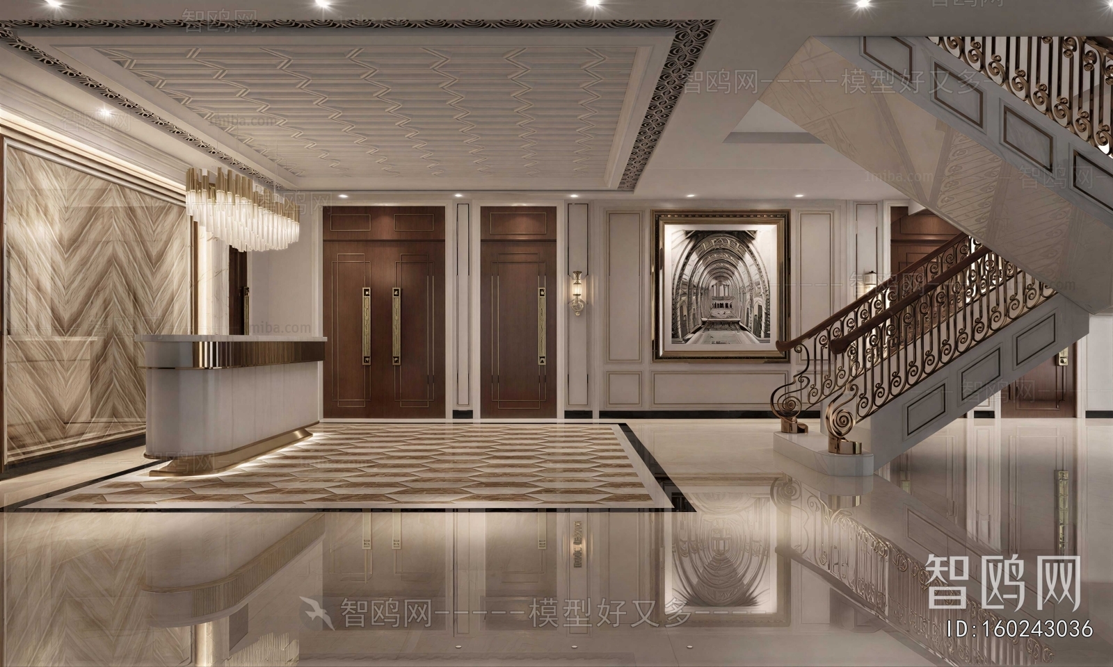 European Style Lobby Hall