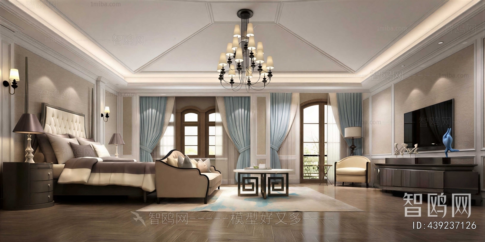 European Style Bedroom