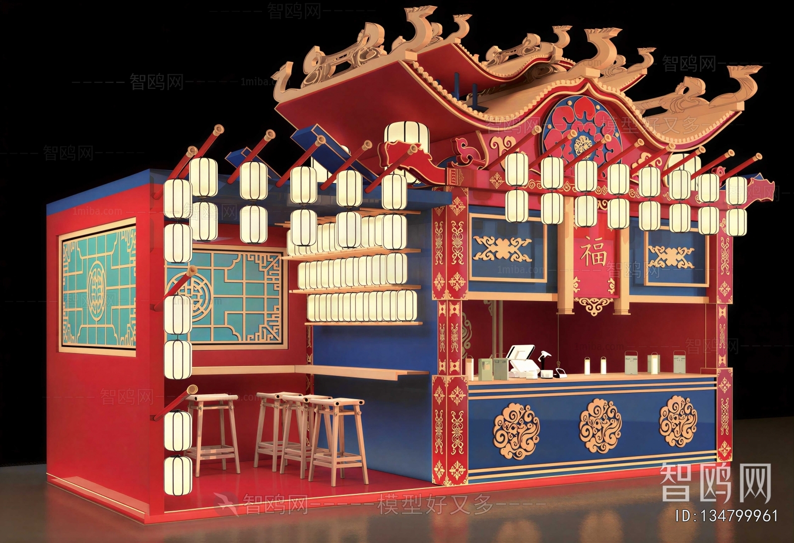 Chinese Style Facade Element