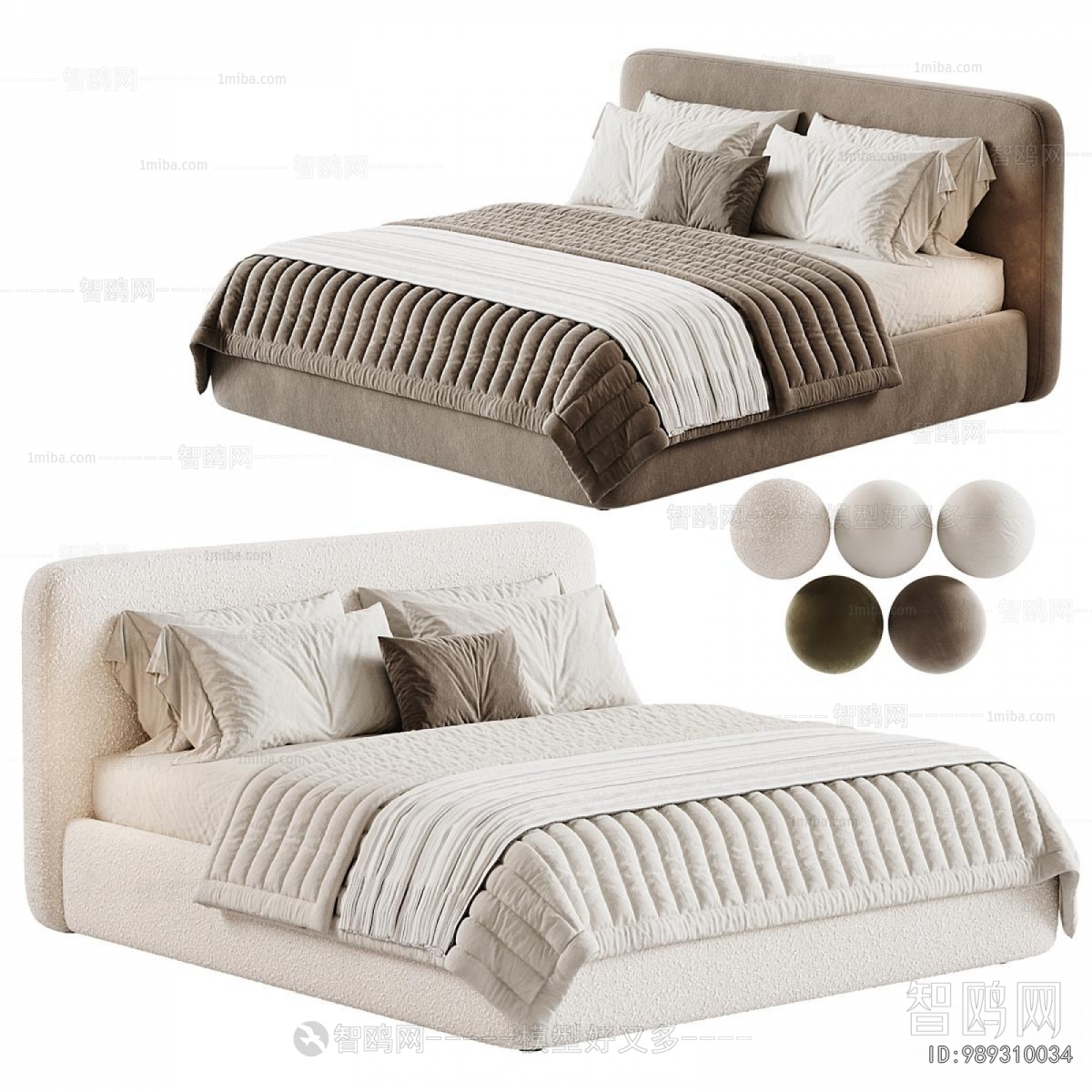 Modern Double Bed