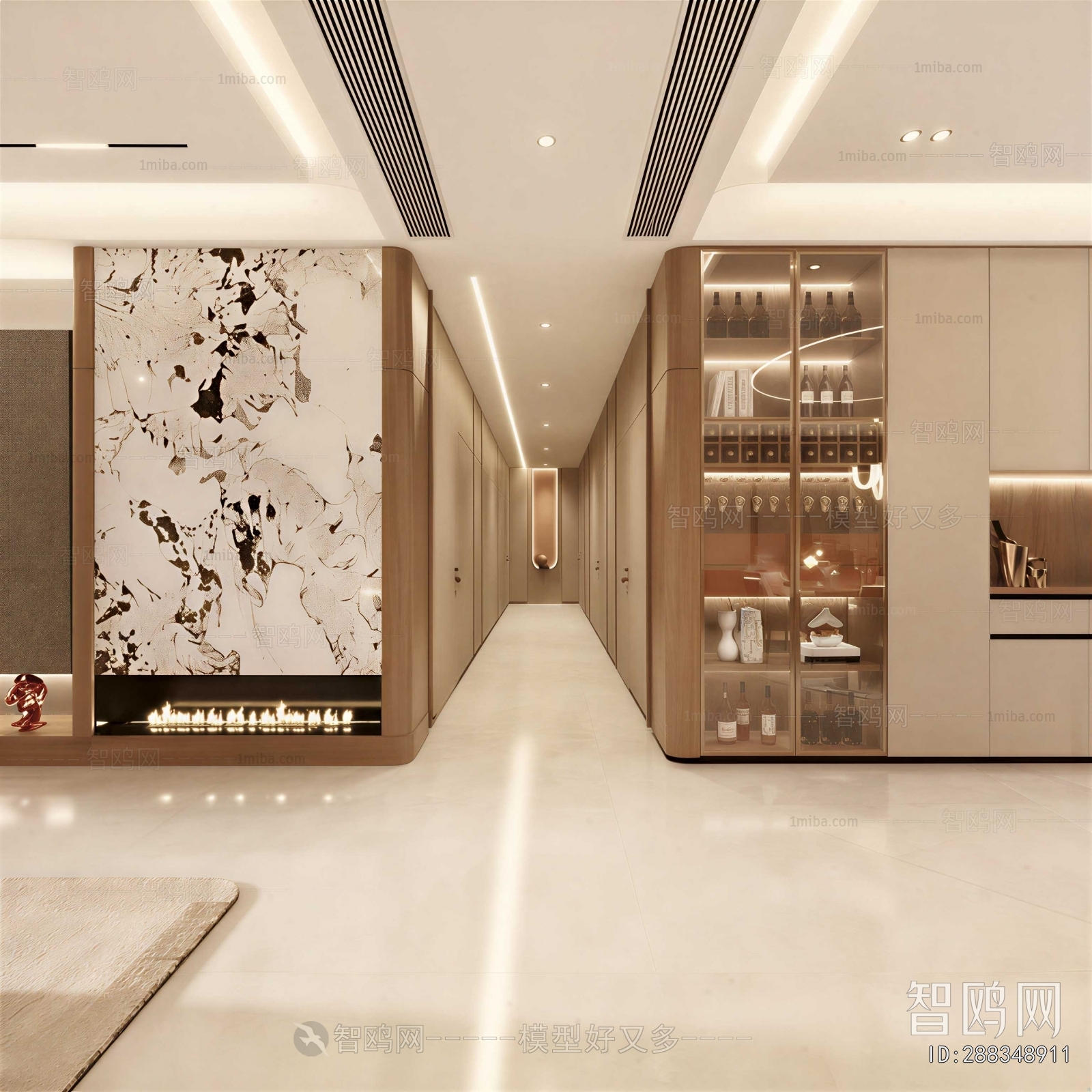 Modern Hallway