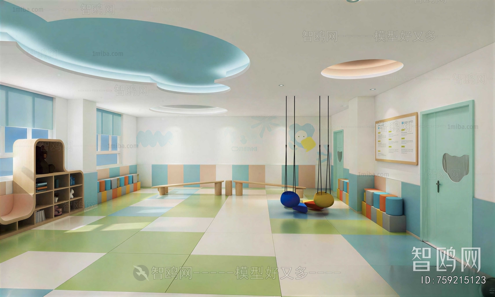 Modern Children's Playroom