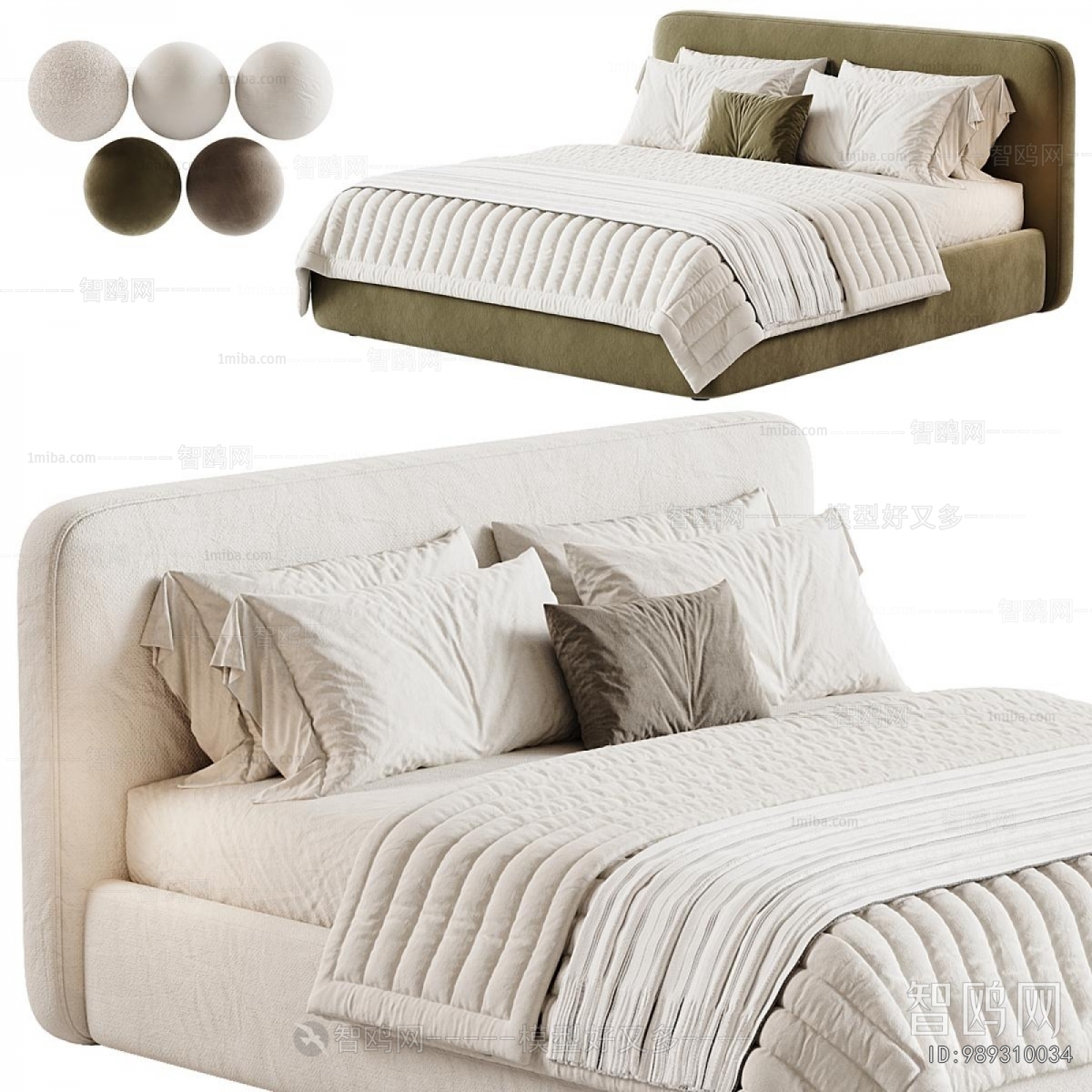 Modern Double Bed