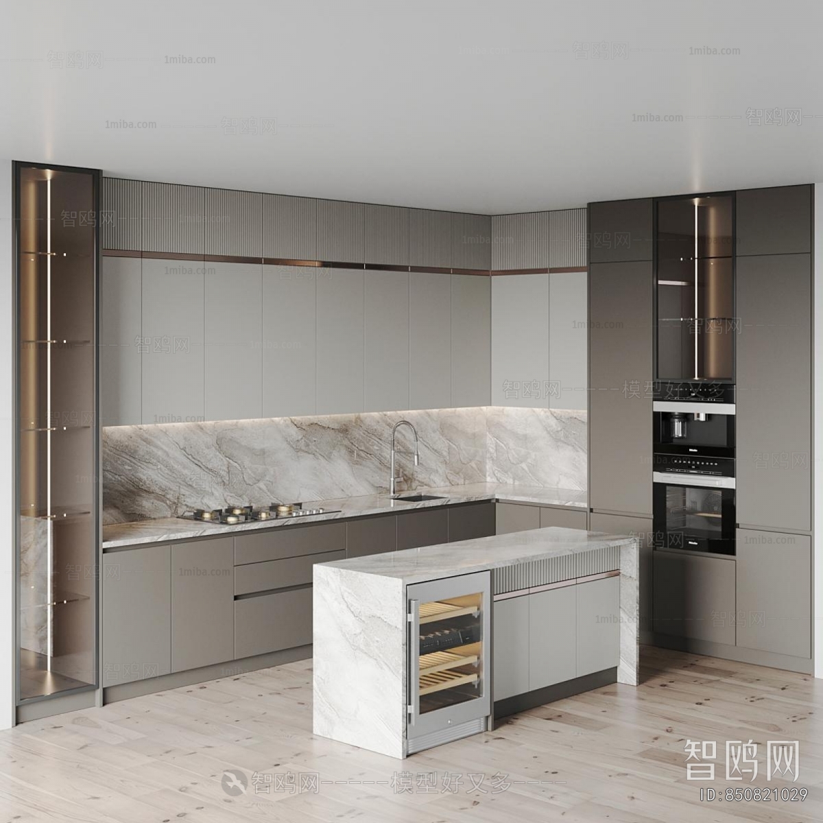 Modern The Kitchen