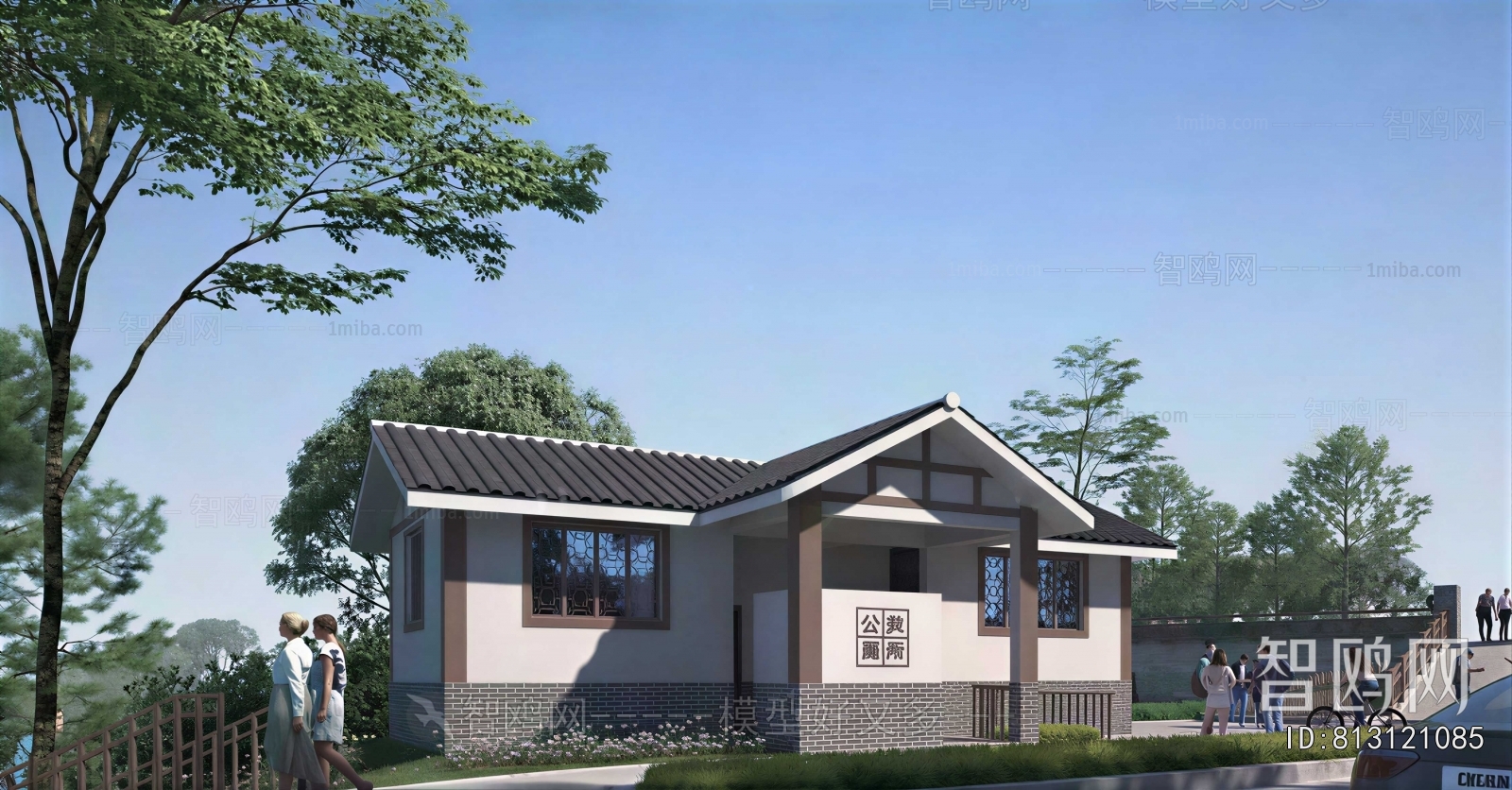 New Chinese Style Public Building