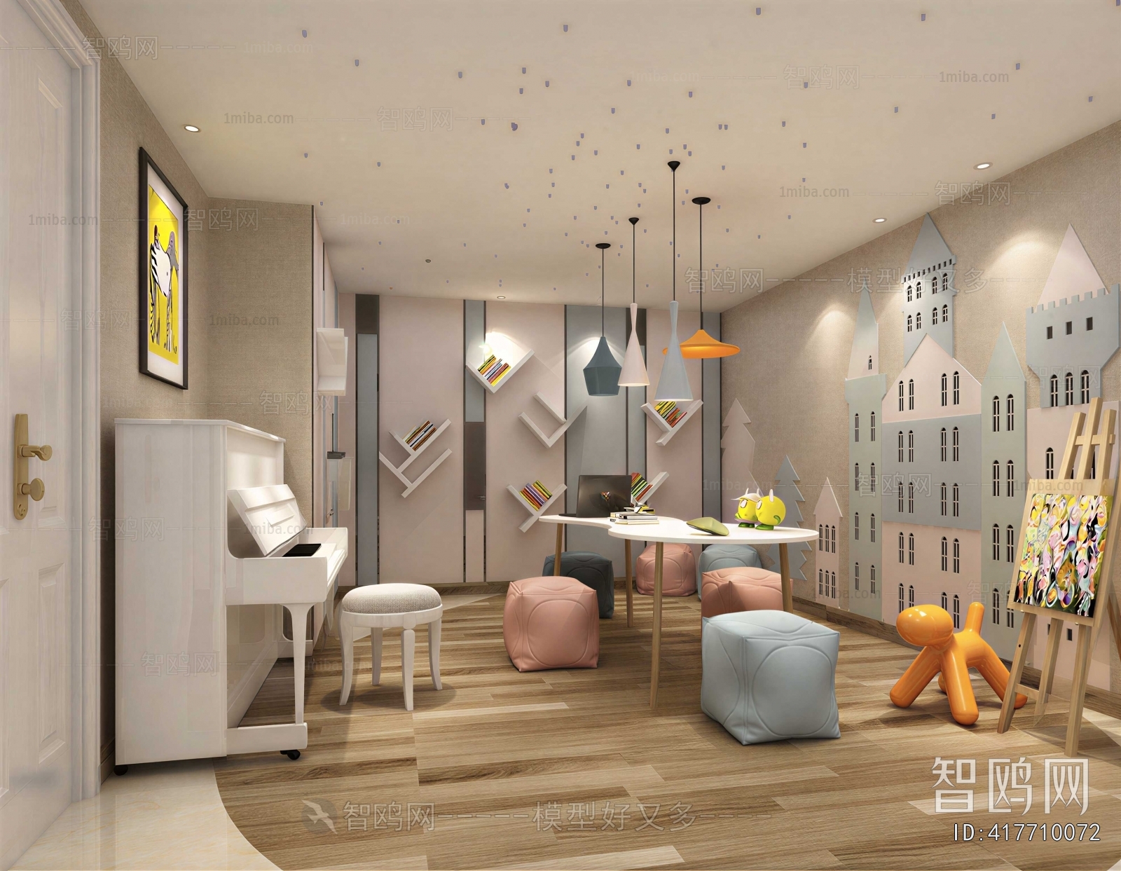 Modern Children's Playroom