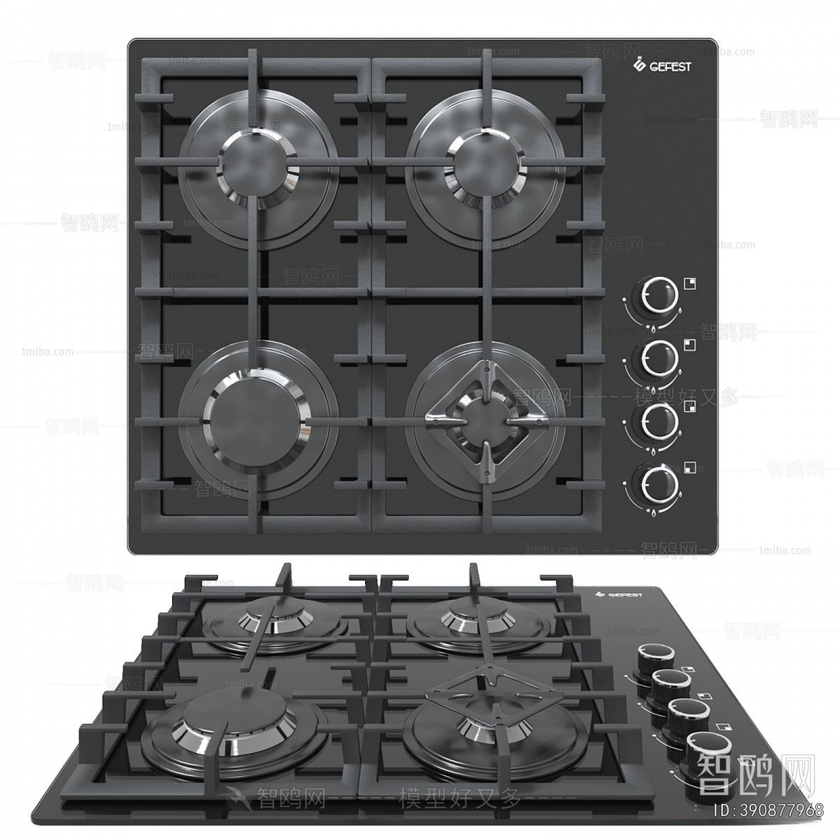 Modern Kitchen Electric Gas Range