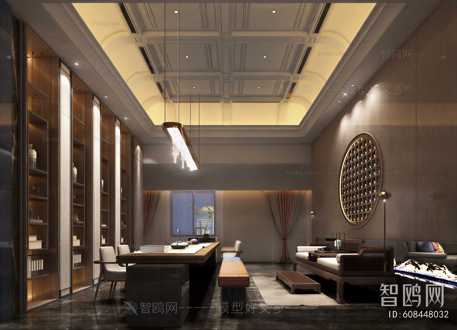 New Chinese Style Teahouse Tea House