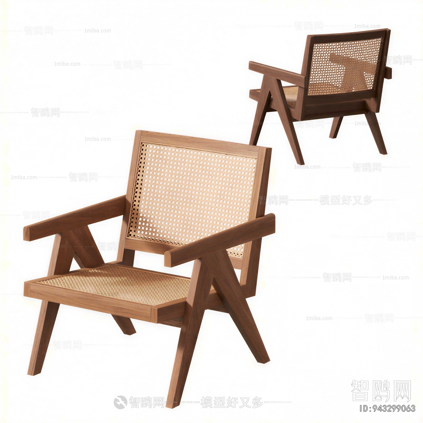 Nordic Style Lounge Chair