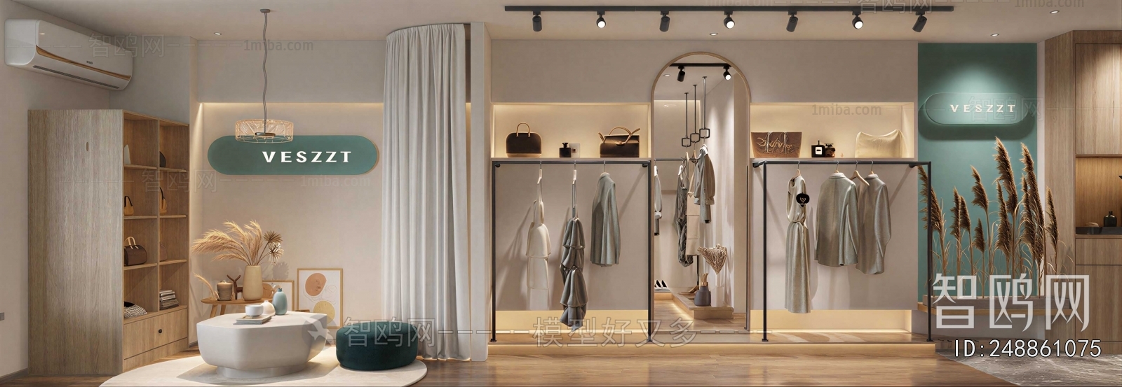 Modern Clothing Store