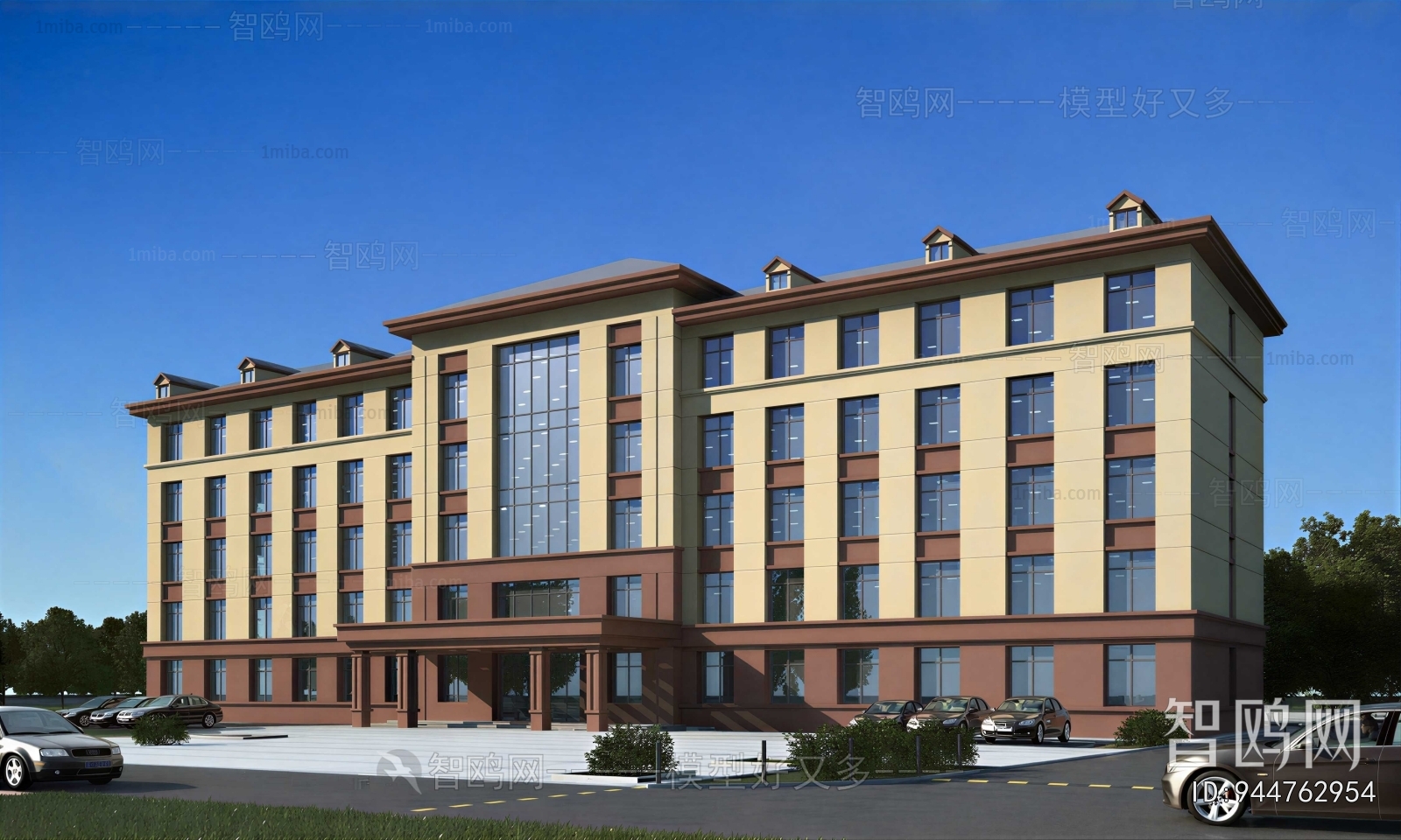 Modern Appearance Of Commercial Building