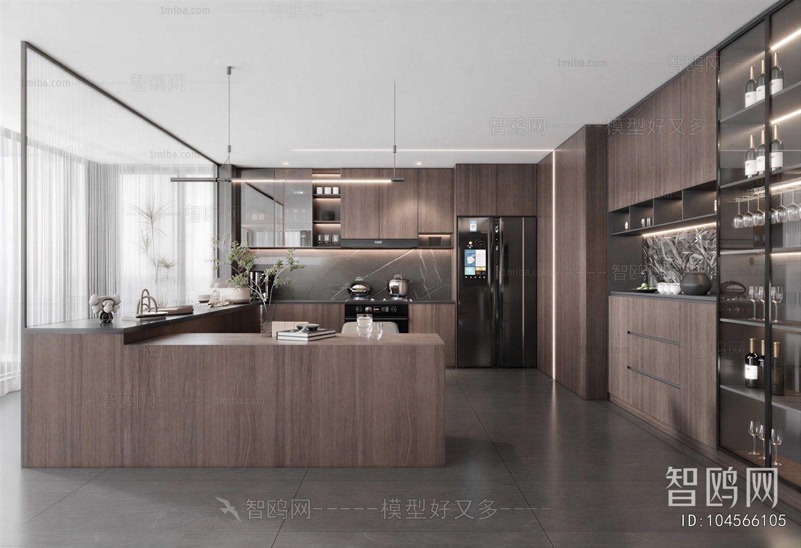 Modern The Kitchen