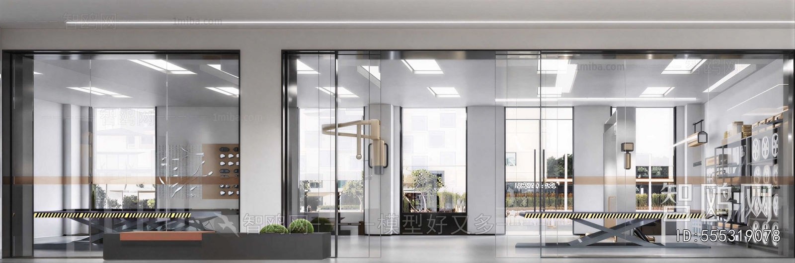 Modern Manager's Office