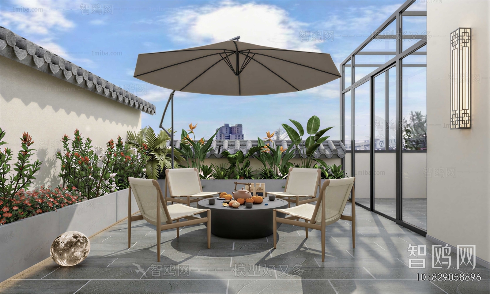 Modern Terrace