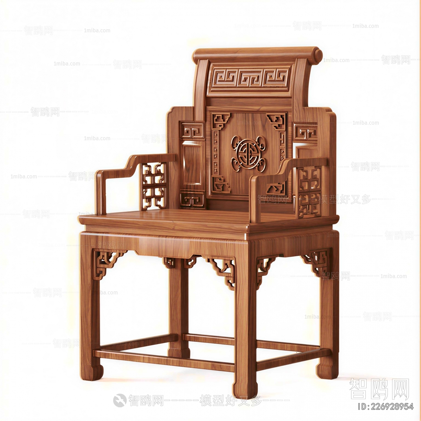New Chinese Style Lounge Chair