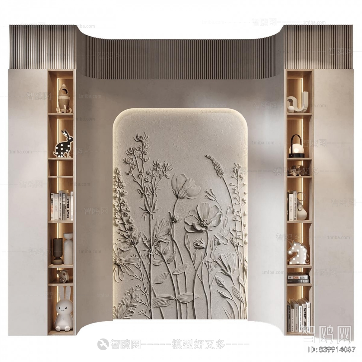 French Style TV Wall