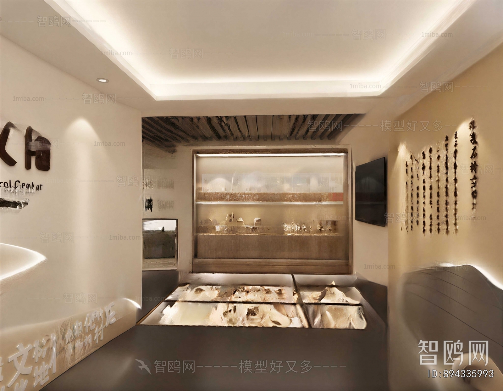 New Chinese Style Exhibition Hall