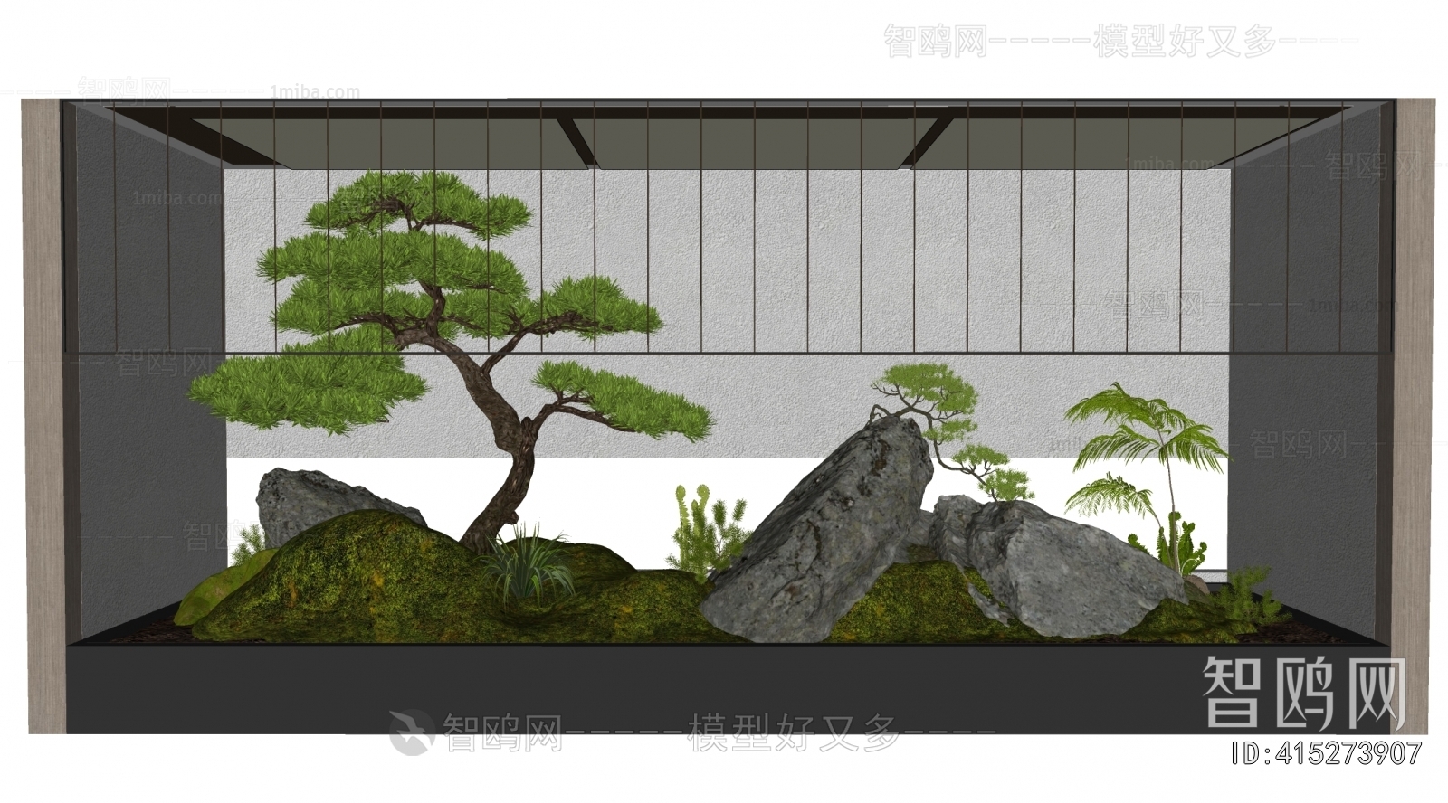 Modern New Chinese Style Chinese Style Plant Landscaping