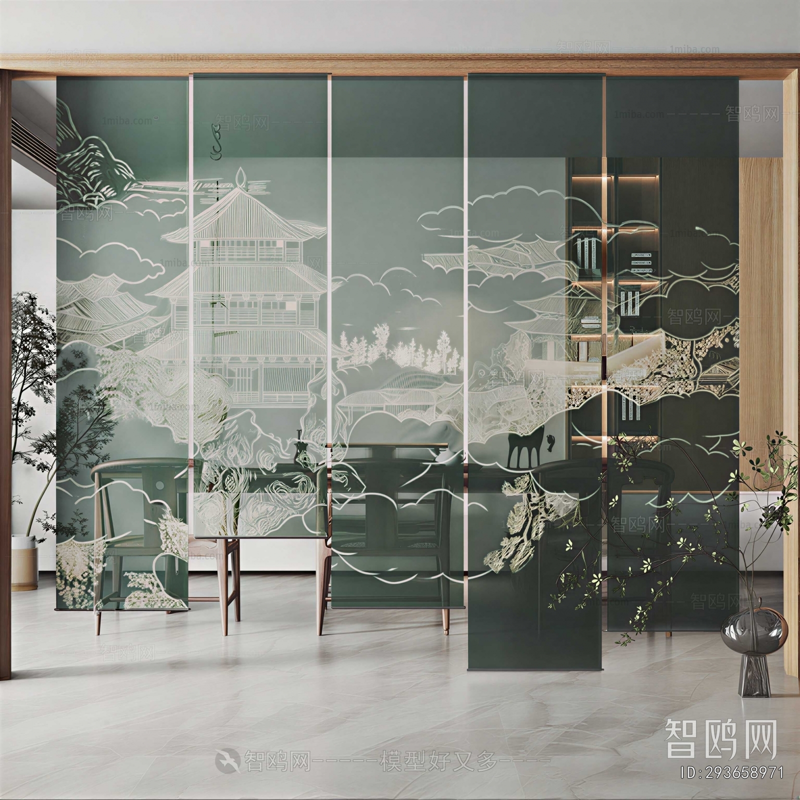 New Chinese Style Partition