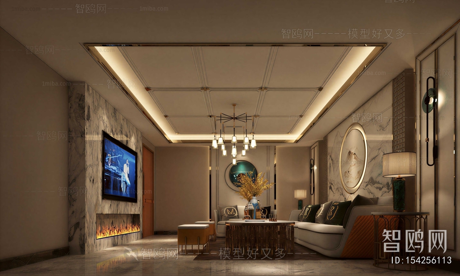 New Chinese Style KTV Box