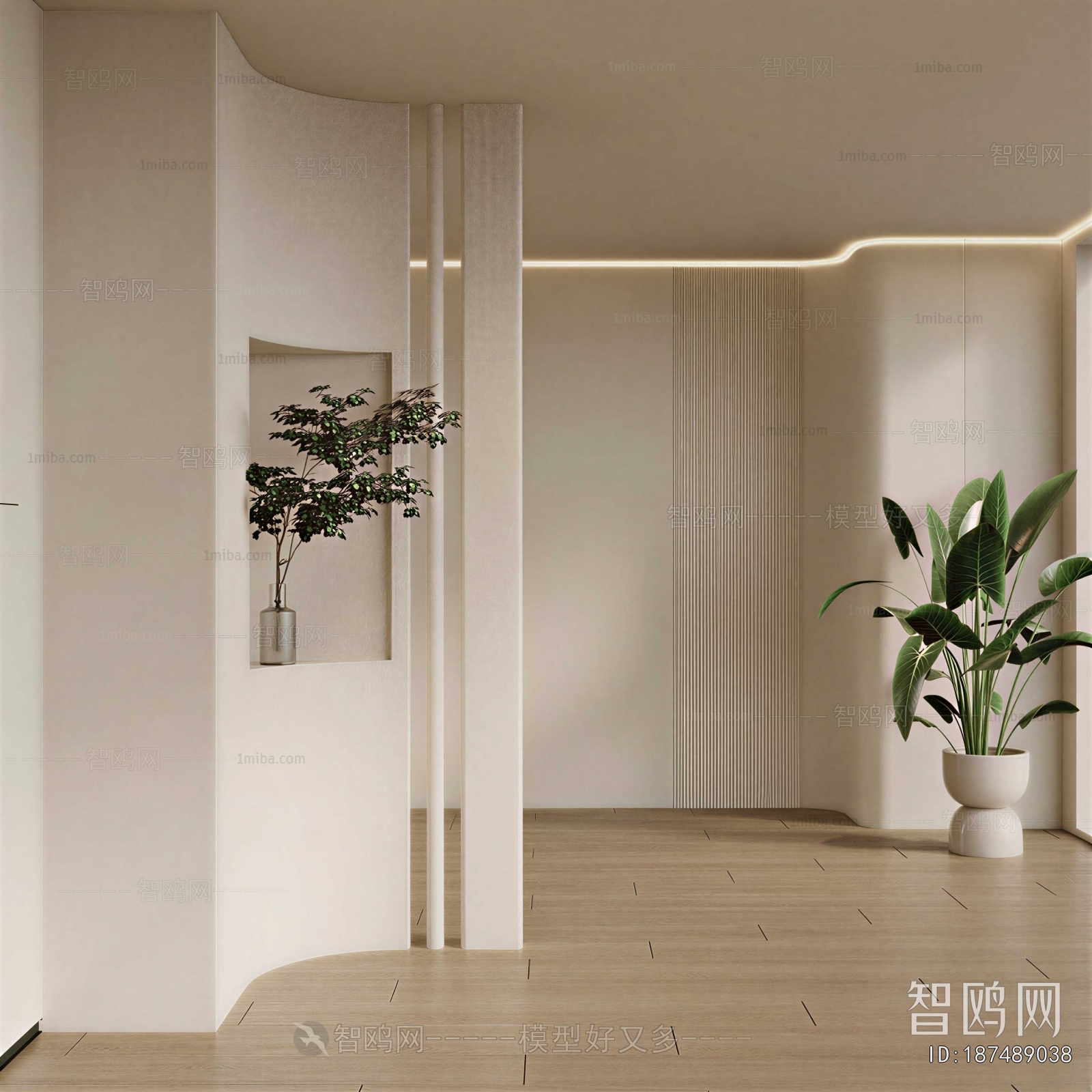 Modern Hallway
